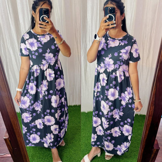 Cotton Loungewear Maxi (Non feeding) FLN054