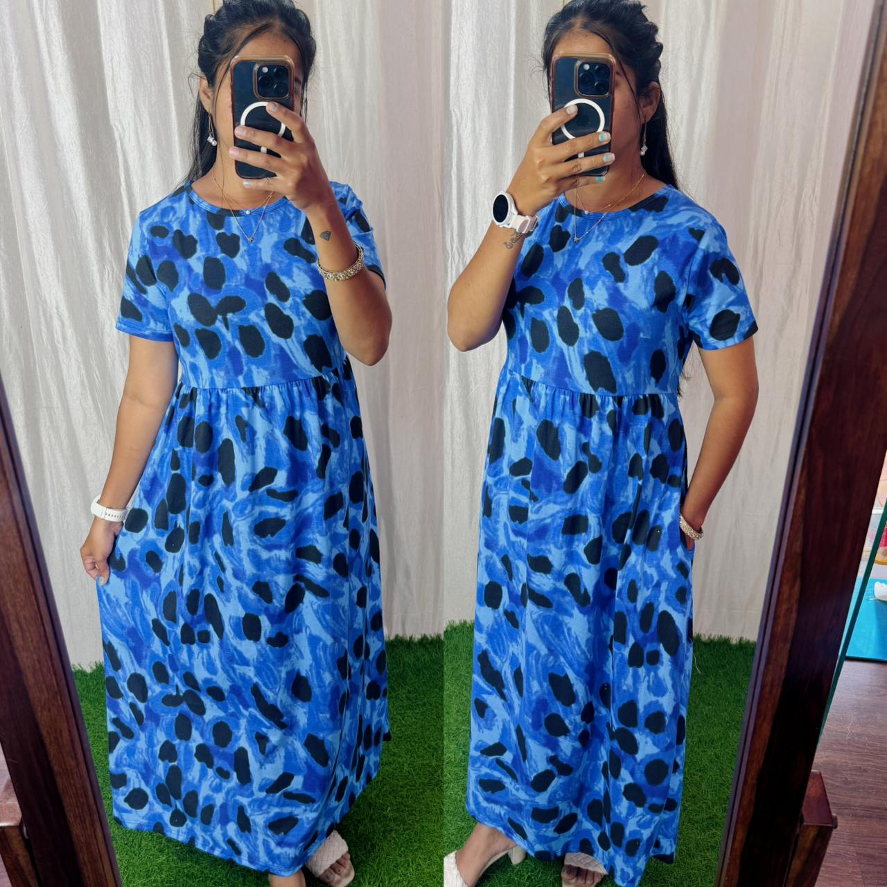 Cotton Loungewear Maxi (Non feeding) Buy 3 @999/-