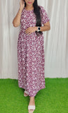 Cotton Loungewear Maxi (Non feeding) Buy 3 @1200/-