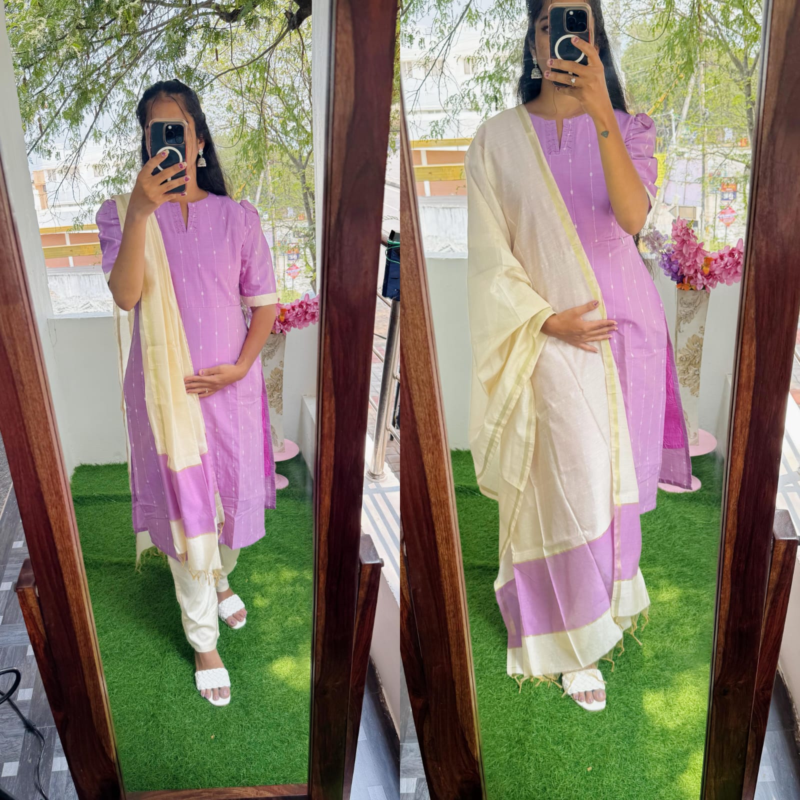 Feeding/Maternity - Vishu Special Premium 3pc Suit Sets