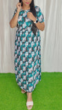 Cotton Loungewear Maxi (Non feeding) Buy 3 @1200/-