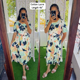 Zipless maternity/feeding Loungewear Maxi Buy 3 @1200 Free ShipLength 46"