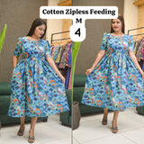 PULL UP MATERNITY/Zipless FEEDING KURTIS (Without lining)