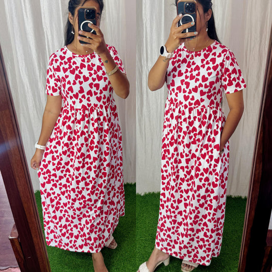 Cotton Loungewear Maxi (Non feeding) FLN048