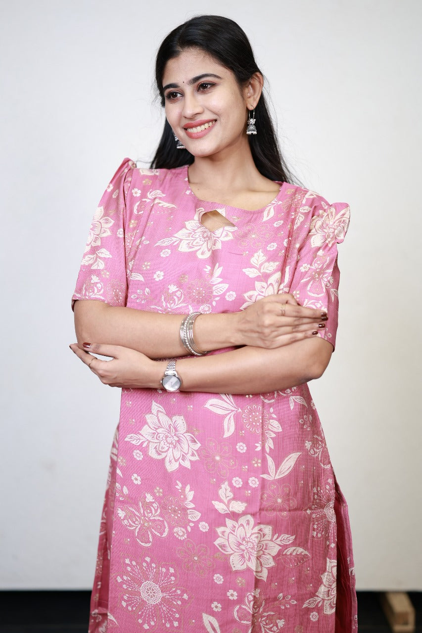 Feeding Vatican Printed Top and bottom Set(with Lining) FC0113