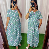 Cotton Loungewear Maxi (Non feeding) Buy 3 @999/-