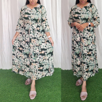 Buy 1 Get 1 Free Rayon Handwork Kurti( without lining) ( Non Feeding only)-060