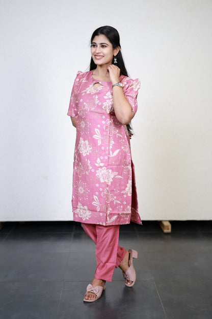 Feeding Vatican Printed Top and bottom Set(with Lining) FC0113