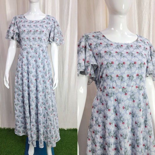 Georgette Maxi (with Lining) ( Non Feeding only)-113