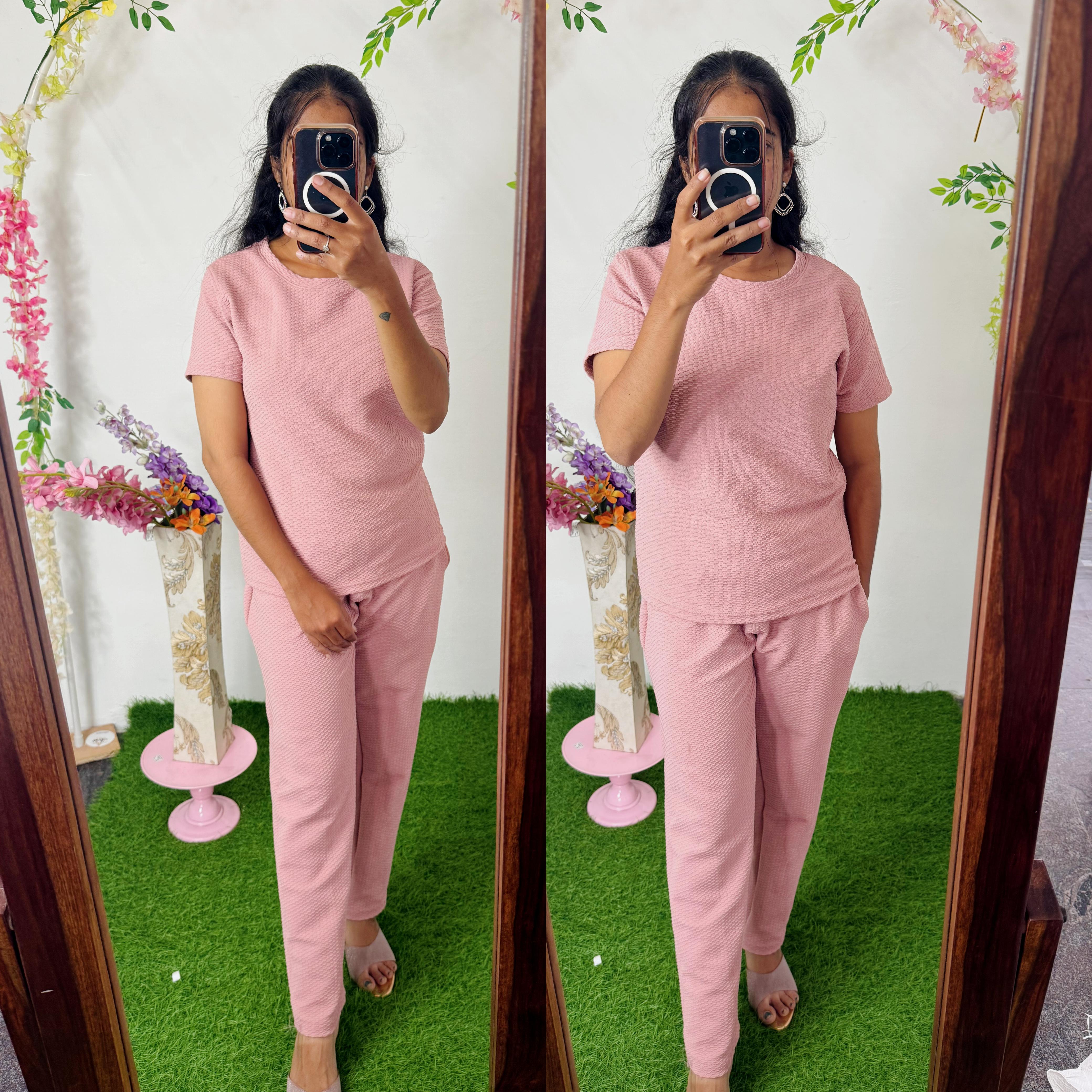 Trendy Imported Popcorn Fabric Coords Sets (Non feeding)- Budget buy ❤️💕