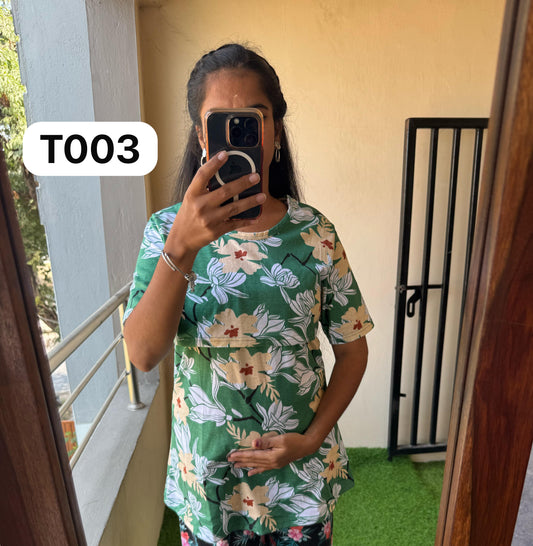 Feeding T shirts- Pull up Model