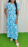 Cotton Loungewear Maxi (Non feeding) Buy 3 @1200/-