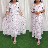 Georgette Work Maxi (with Lining) ( Non Feeding only)