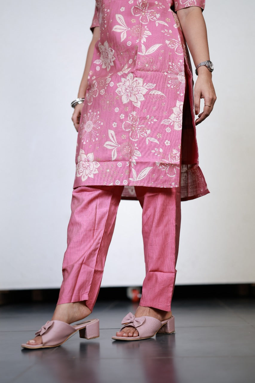 Feeding Vatican Printed Top and bottom Set(with Lining) FC0113