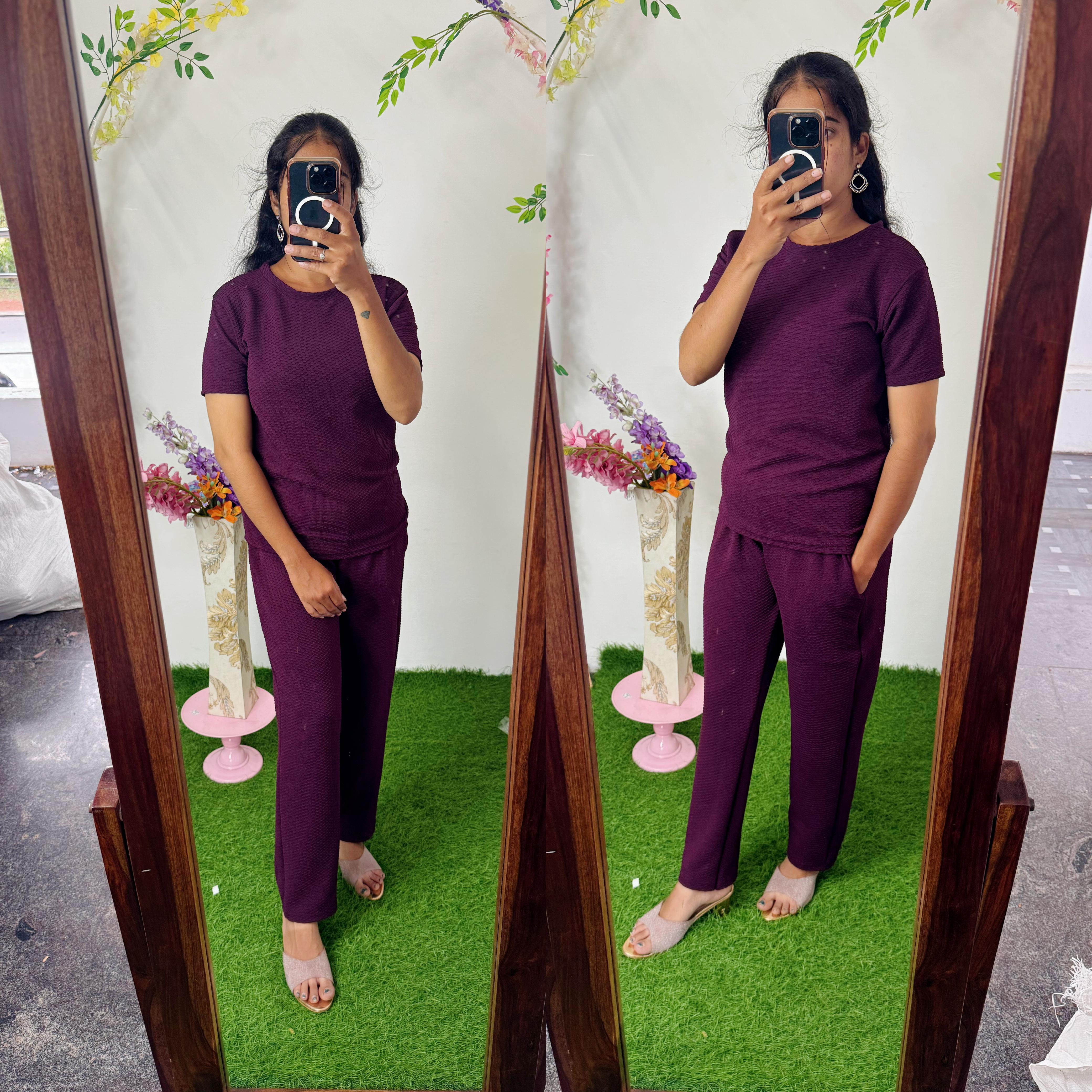 Trendy Imported Popcorn Fabric Coords Sets (Non feeding)- Budget buy ❤️💕