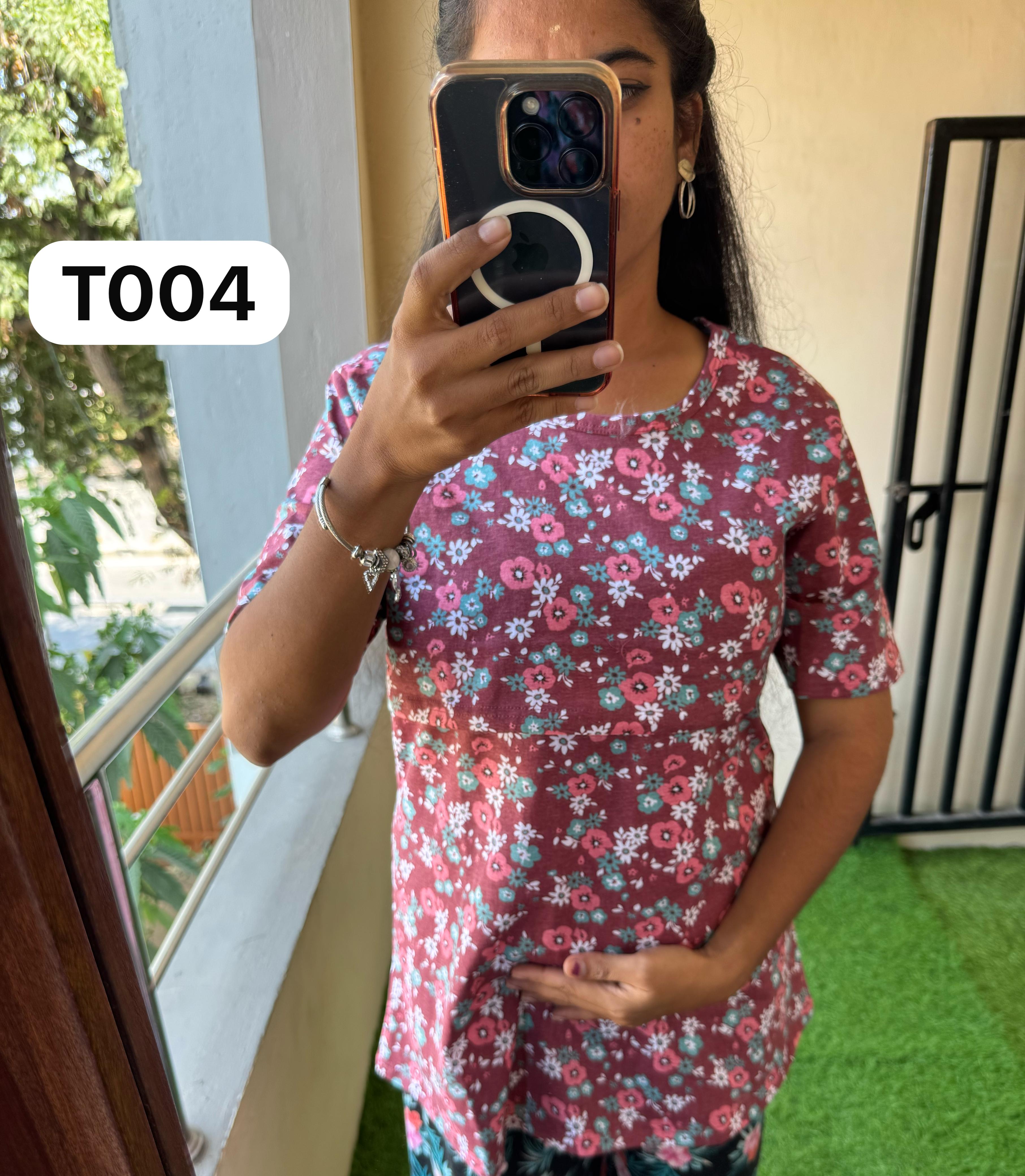 Feeding T shirts- Pull up Model