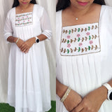 Georgette Work Kurti (with Lining) ( Non Feeding only)