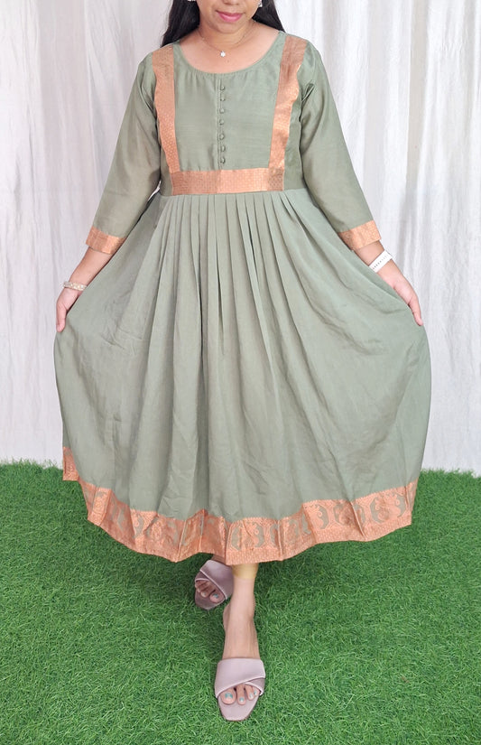 Buy 1 Get 1 Free Georgette Gowns (with Lining) ( Non Feeding only)-093