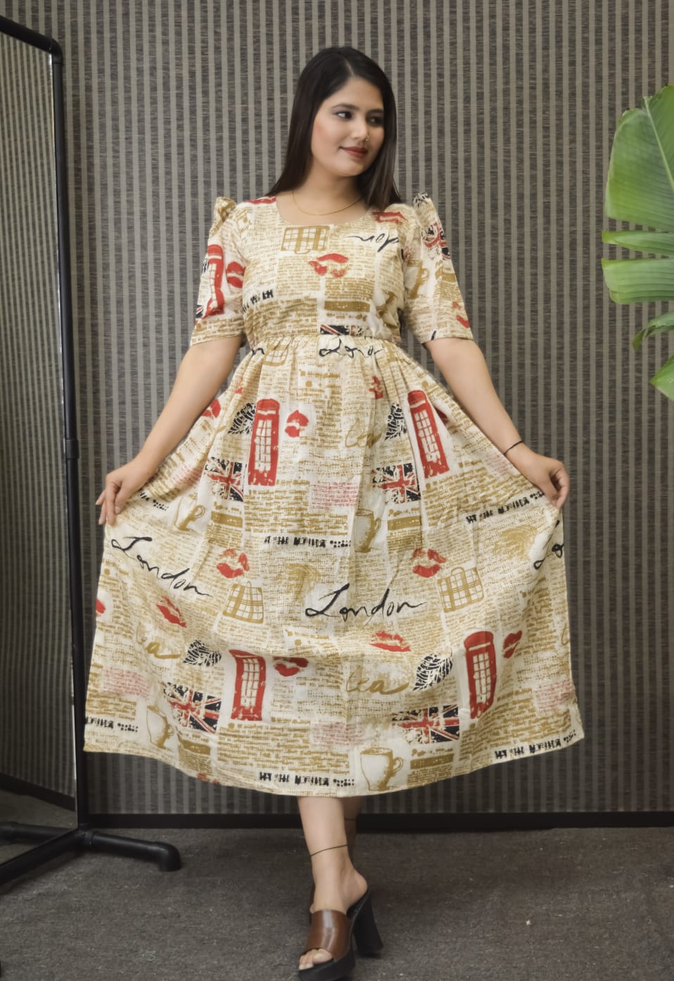 PULL UP MATERNITY/Zipless FEEDING KURTIS (With lining)