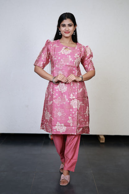 Feeding Vatican Printed Top and bottom Set(with Lining) FC0113