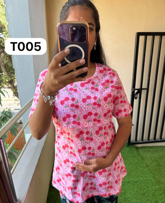 Feeding T shirts- Pull up Model