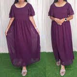 Georgette Maxi (with Lining) ( Non Feeding only)