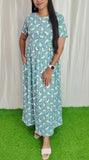 Cotton Loungewear Maxi (Non feeding) Buy 3 @1200/-