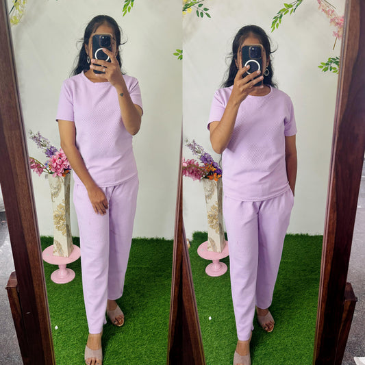 Trendy Imported Popcorn Fabric Coords Sets (Non feeding)- Budget buy ❤️💕